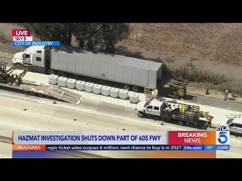 Crash On The 605 Freeway