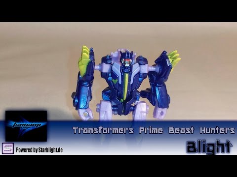 Transformers Prime Beast Hunters Cyberverse Legion Class Blight Review Deutsch/German