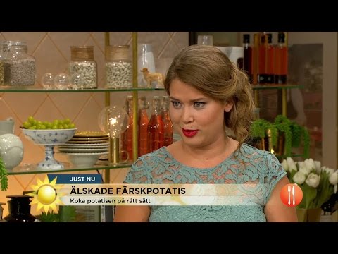 Somriga recept med Jessica Frejs favorit - färskpotatisen - Nyhetsmorgon (TV4)