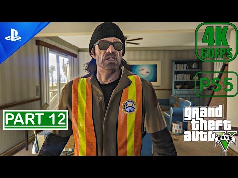 GTA V PS5 - Gameplay Walkthrough (60FPS 4K) Part 12 No Commentary