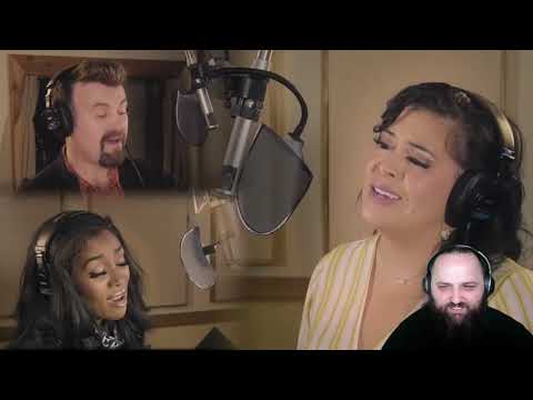 Voctave! Bushy REACTS to Where are you Christmas by Voctave!