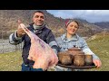 Traditional Azerbaijani Cooking PITI (Lamb Stew) Outdoor Nature Cooking