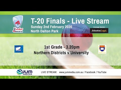 1st Grade T20 Finals - Northern Districts v University - Cricket Illawarra