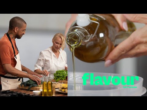 Pamela Anderson Learns How to Make Smoked Olive Oil With David Zilber | Pamela's Cooking With Love