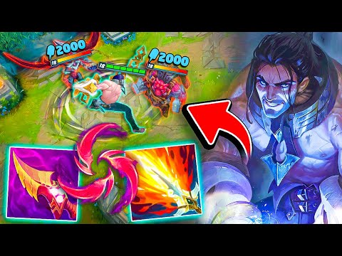 HAIL OF BLADES SYLAS LOOKS LIKE A LEGIT CHEAT CODE! (5 AUTOS AT ONCE)