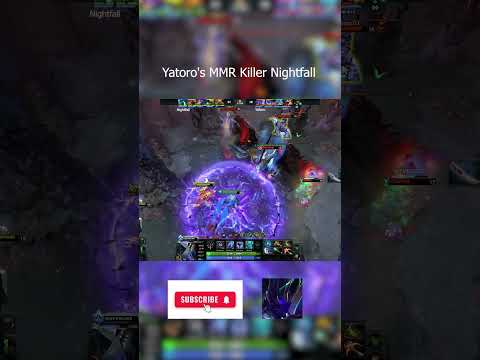 Yatoro's MMR Killer Nightfall #dota2 #dota #yatoro #timado #wisperdota #tofu  #gaming #topmmr