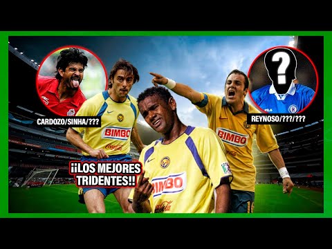 Los mejores TRIDENTES en la historia del fútbol mexicano ¡El del AMÉRICA ERA MAGIA PURA!