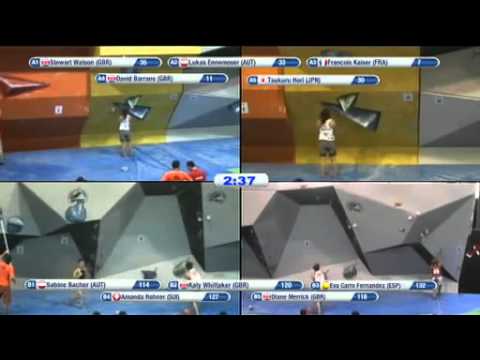 Climbing World Cup 2011 Boulder Barcelona, ESP - Women's and Men's Semifinals
