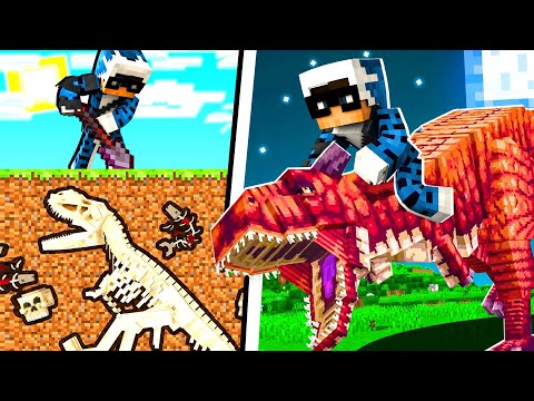 CERCO I DINOSAURI SU MINECRAFT - ITA