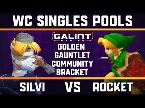 Silvi (Shiek) vs Rocket (Young Link) - West WR3 - Golden Gauntlet Community Bracket