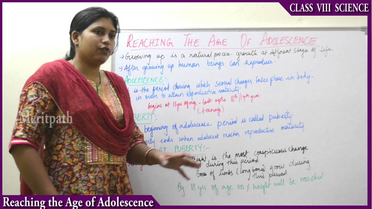 class VIII Science Reaching the Age of Adolescence  part 1