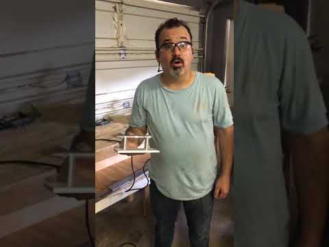 Dan Parker The Blind Machinist using a router to round over edges on aluminum