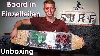 Komplett-LONGBOARD in Einzelteilen: Unboxing - PRISM Theory, Bolzen Trucks V2 | Longboarding Germany