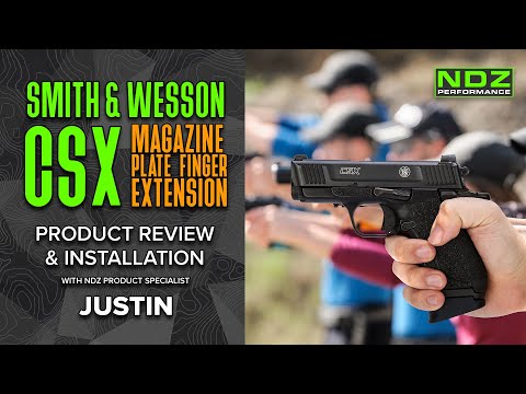 Transform Your CSX: Comfort & Control with NDZ Mag Finger Extension