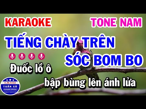 Karaoke Tiếng Chày Trên Sóc Bom Bo Tone Nam Gm | Nhạc Sống Cha Cha Cha
