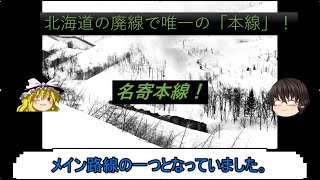 【迷・名？鉄道シリーズ】　特定地方交通廃線で唯一の「本線」！名寄本線　【解説動画】　【ゆっくり実況】#JR北海道 #名寄本線