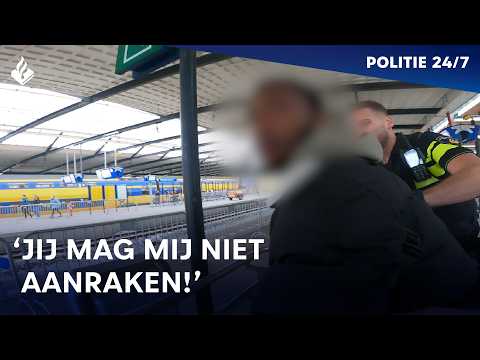 Melding vuurwapen op het station | POLITIE 24/7