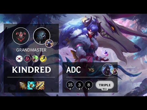Kindred ADC vs Aphelios - KR Grandmaster Patch 10.22