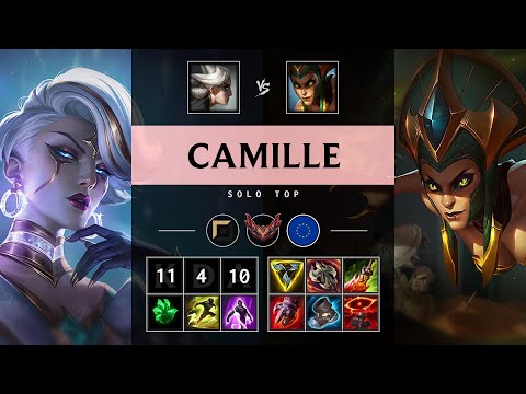 Camille Top vs Cassiopeia - EUW Grandmaster Patch 25.09