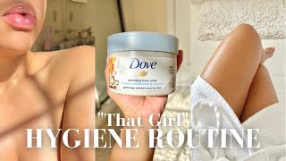 "THAT GIRL" FEMININE HYGIENE ROUTINE | SELF CARE SUNDAY | SHOWER ROUTINE,  WAXING, SKINCARE + MORE