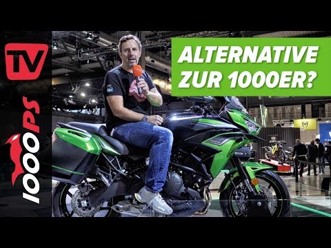 Die Kleine ganz groß! Neue Kawasaki Versys 650 für 2022 - EICMA Motorrad Neuheiten