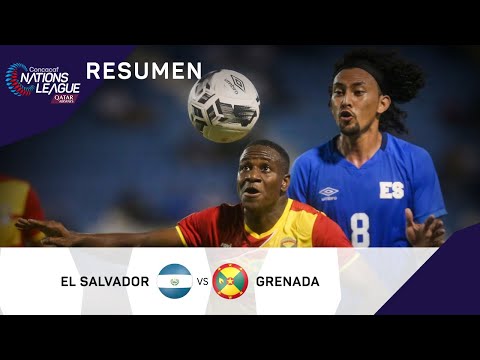 Liga de Naciones Concacaf 2022 Resumen | El Salvador vs Granada