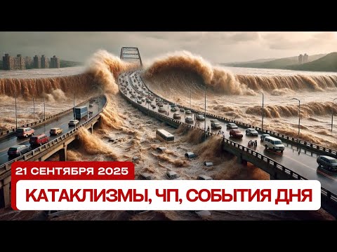 Катаклизмы сегодня 21.09.2025: Якутию заметает, Турцию и Мексику топит, извержение в Индонезии!