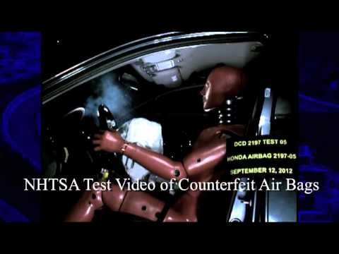 Airbags falsos y defectuosos en Estados Unidos