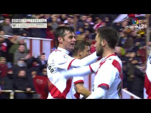Golazo de Dorado (1-0) Rayo Vallecano vs Granada CF