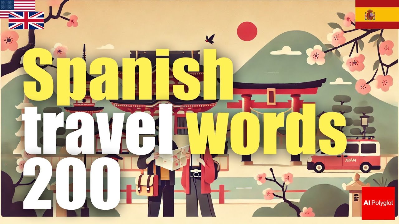 200 Spanish travel words | Passive listening | with hiragana 200 Spanish travel words | Passive listening | with hiragana