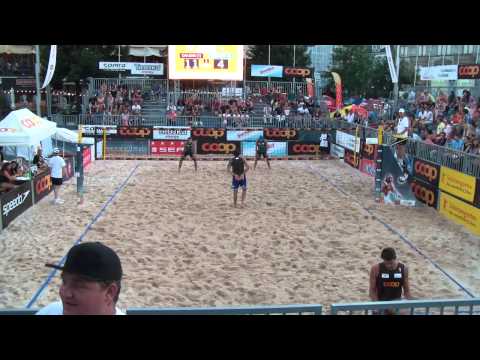 Beach voley Uruguay vs Suiza ////  Zanotta - cairus segundo partido grupo  2/2