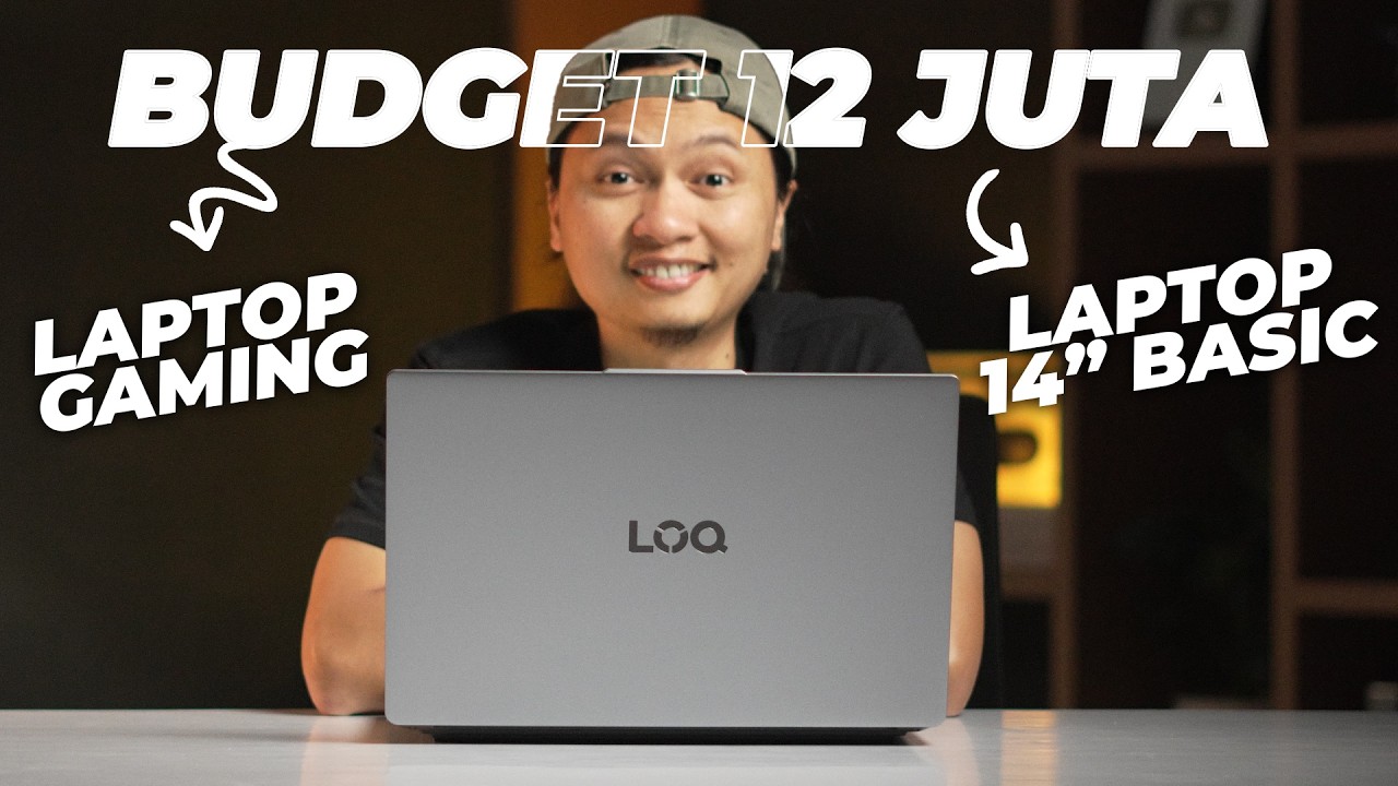 LENOVO LOQ 15ARP10E D1ID | YANG LAGI BINGUNG MILIH LAPTOP GAMING ATAU LAPTOP 14" DI 12 JUTAAN!