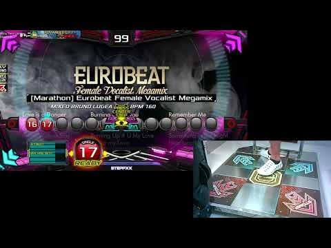 Pump It Up Eurobeat Female Vocalist Megamix Marathon S17
