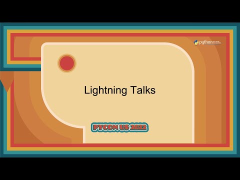 Lightning Talks - Day 1
