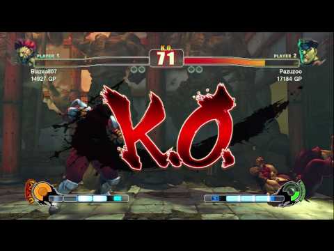 SF4 G1 match 43 - M. Bison vs. Akuma
