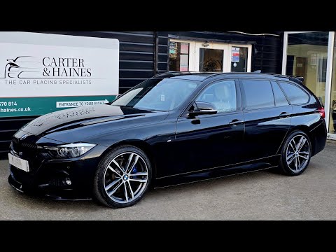 2017/17 BMW 3 Series 2.0 318d M Sport Shadow Edition Touring 5dr Diesel Auto Euro 6 (s/s) (150 ps)