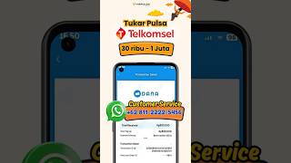 Download lagu Convert Pulsa Telkomsel 30 ribu - 1 Juta jadi Saldo Dana Tanpa Aplikasi #convertpulsa mp3