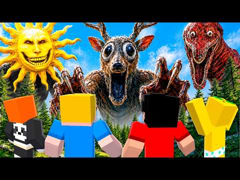 Todos os MONSTROS do Minecraft em um só Vídeo!