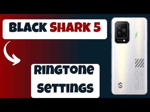 Black Shark 5 Ringer Settings || Ringtone Settings