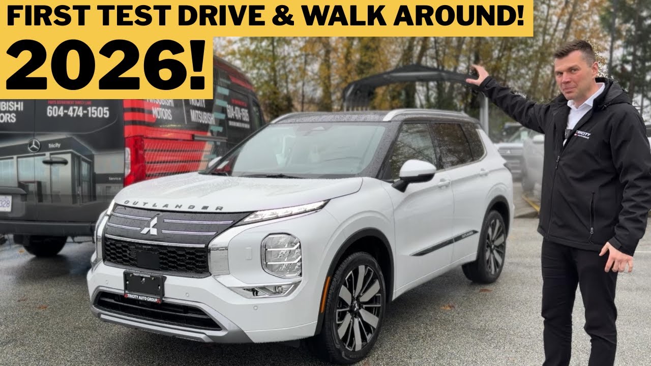 2026 Outlander Mitsubishi - test drive & walkaround!