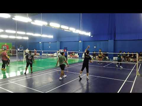 Badminton MuhibbahTeam Men's Double Social Sparring - Kassim / Iwan Vs Iqbal / Aidhil