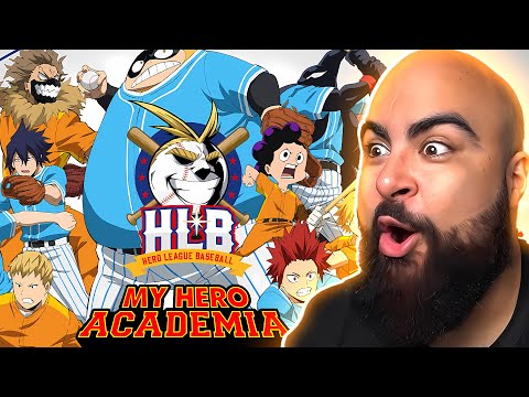 HERO LEAGUE BASEBALL?!! | My Hero Academia S5 OVA 1-2 REACTION!