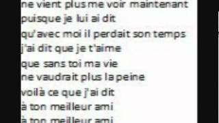 Françoise Hardy - Ton meilleur ami (avec paroles).avi
