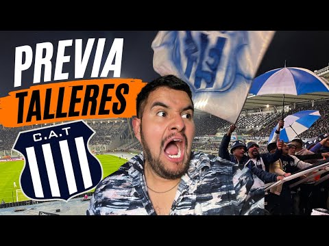 TALLERES de Córdoba / LA PREVIA MÁS GRANDE que he visto 🖤🤍🖤