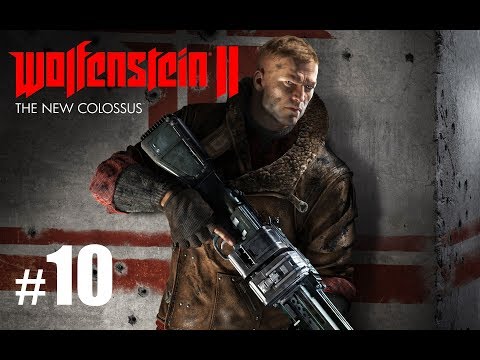 WOLFENSTEIN 2 THE NEW COLOSSUS #10 | RANCZO I GMACH SĄDU