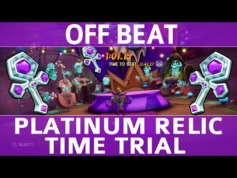 Crash Bandicoot 4 - Off Beat - Platinum Time Trial Relic (1:01.15)