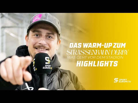 What happened before the derby?! The highlights of the warm-up for the tram derby