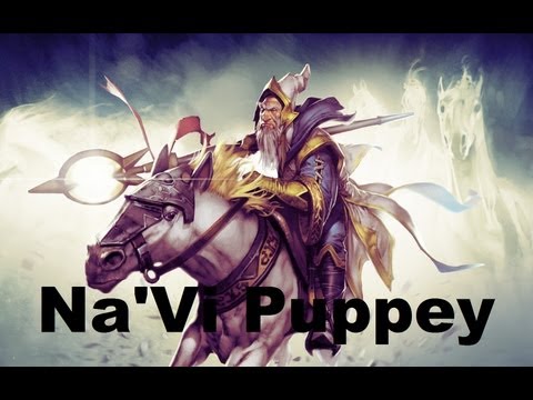Epic Na'Vi.Puppey body blocking vs. Rox.Kis at  RaidCall EMS Grandfinals