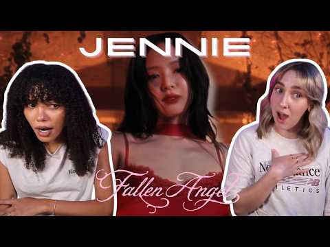 COUPLE REACTS TO JENNIE - FALLEN ANGEL (Official Video)