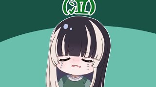 【手描き】台湾でお金がなくて泣き崩れる儒烏風亭らでん【ホロライブ/儒烏風亭らでん】